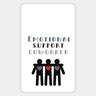 Emotional Support Coworker Sticker